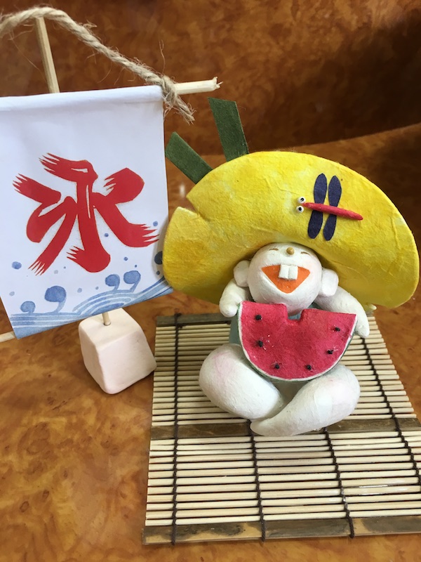 No.28 スイカを持った人形