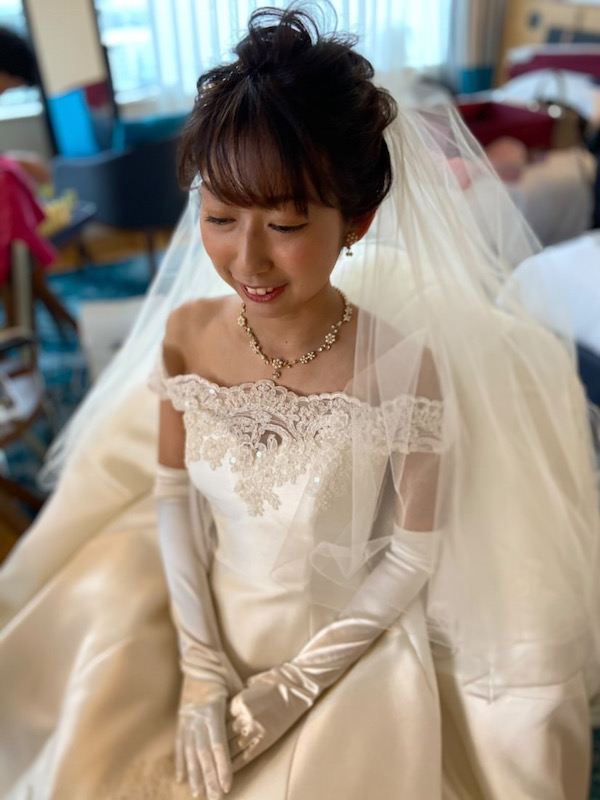 No.69 ウェディングドレスの花嫁さん